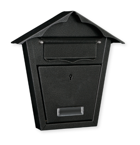 Czarna skrzynka na listy model retro